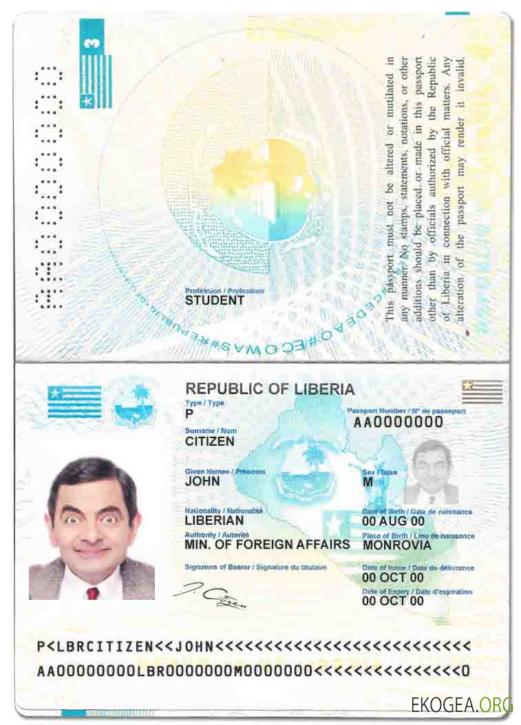 Passeport du Libéria
